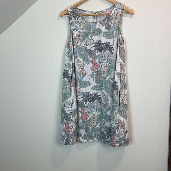 Artisan Dresses & Skirts - Artisan 100% Linen Tank Dress Size Medium